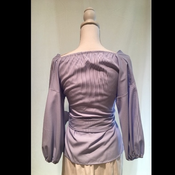 Pinstripe Blouse - Gorgeous! - Picture 3 of 4